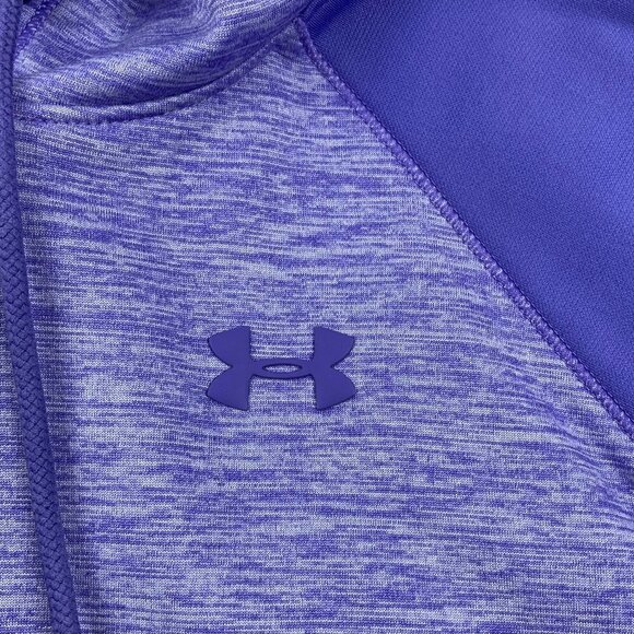 Under Armour Storm Cold Gear Marled Hoodie With Thumb Hole Cutouts Women's SZ XS - Picture 3 of 6